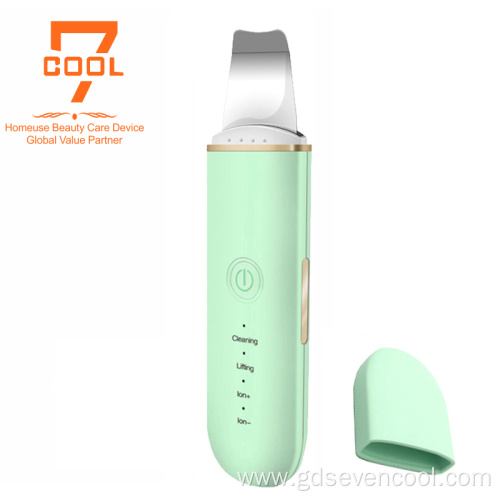 Portable Private Logo Facial Ultrasonic Skin Scrubber